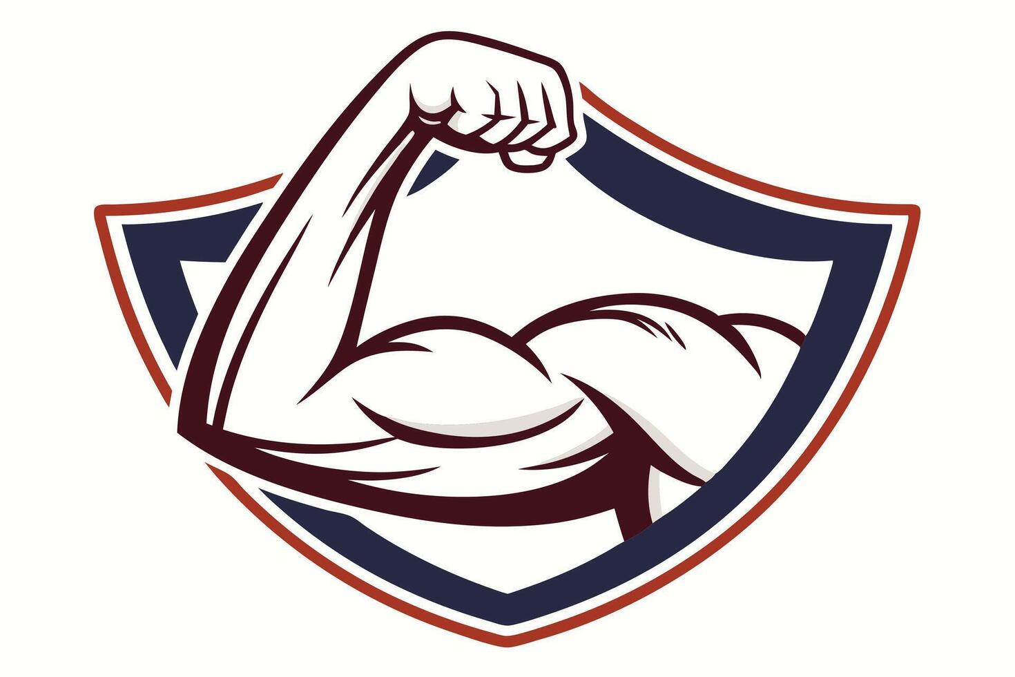 Powerlifting Icon Strength vector