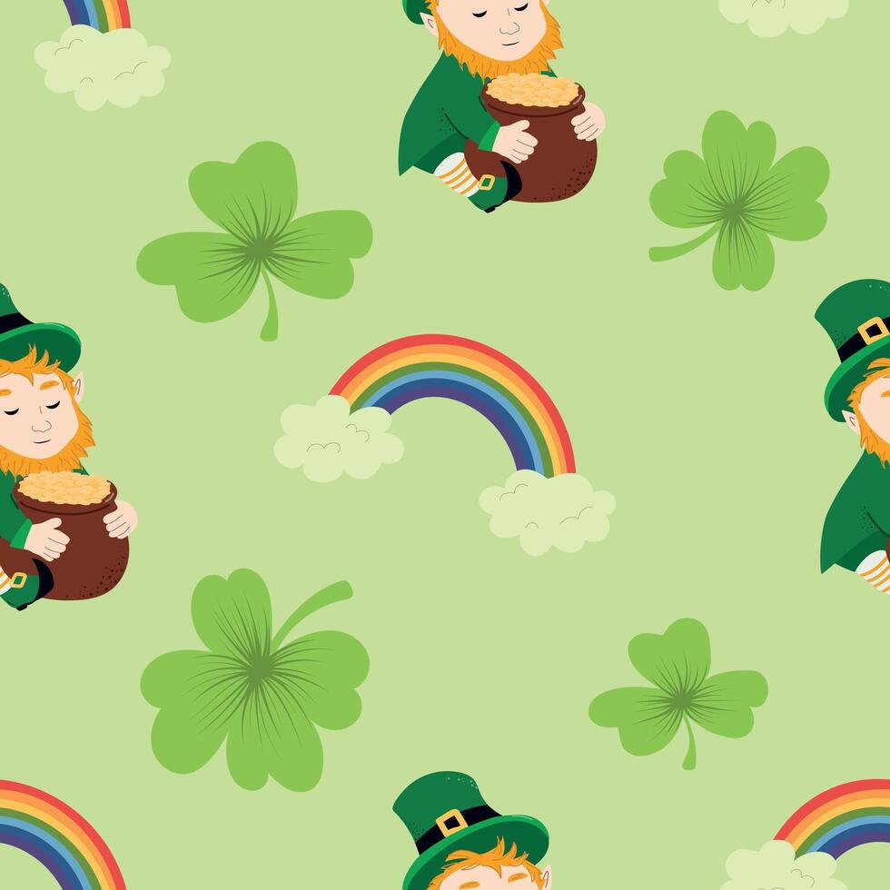 St patricks day background vector