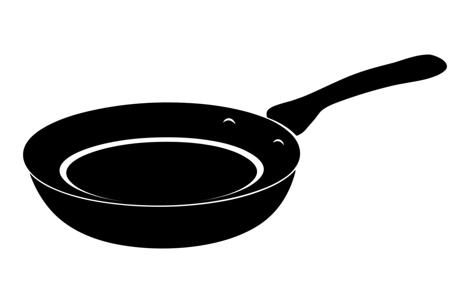 Frying Pan Clipart vector