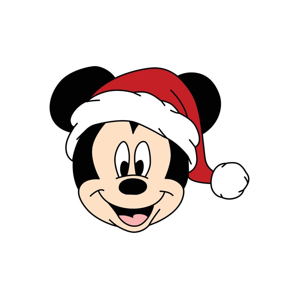 Mickey character with Hat vector