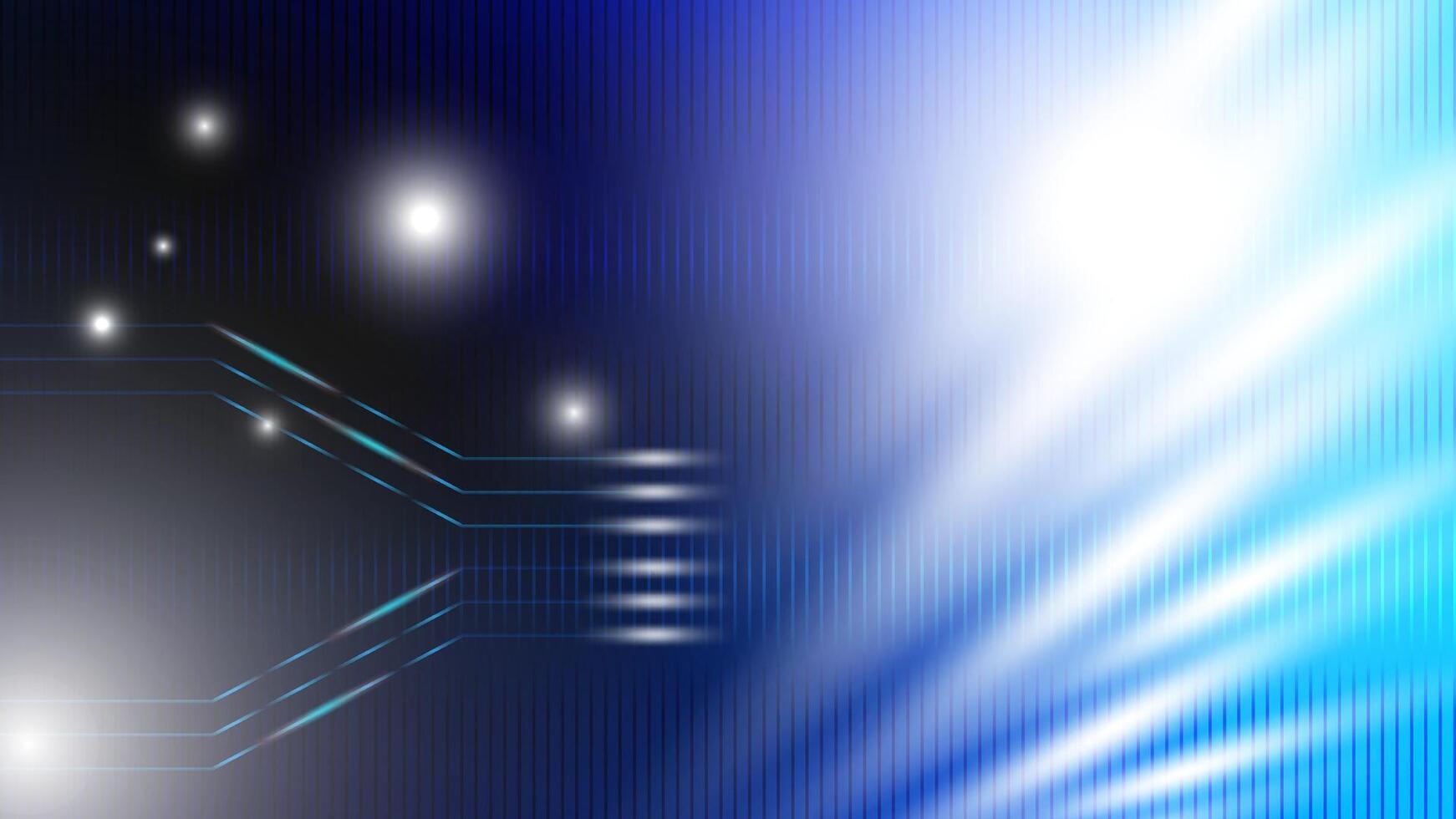 Abstract white and blue color, modern design stripes background with futuristic, glowing light, straight pattern. vector