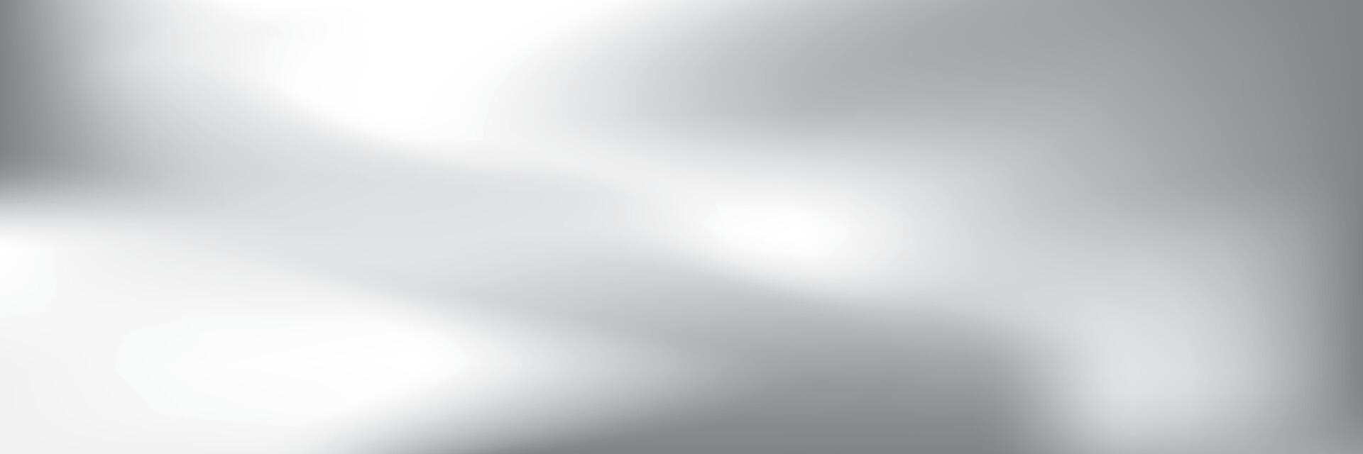 Abstract white and gray gradient background vector