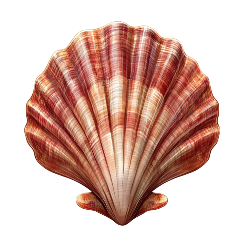 Scallop Shell Isolated On Transparent Background 55751040 PNG Scallop Shell Isolated On Transparent Background Free Png
