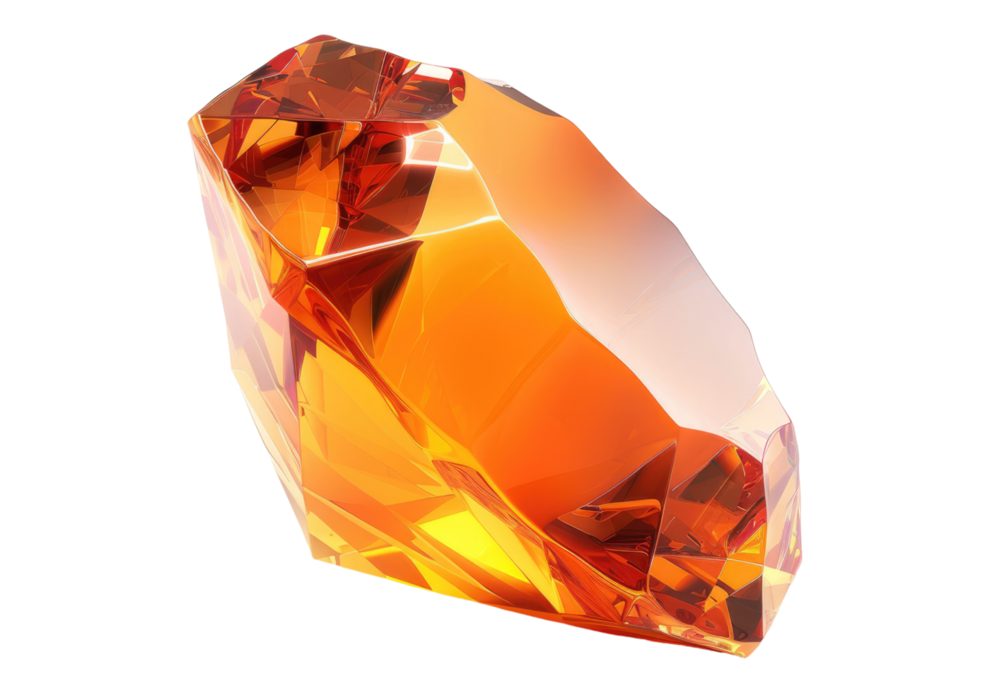 A large orange diamond. png