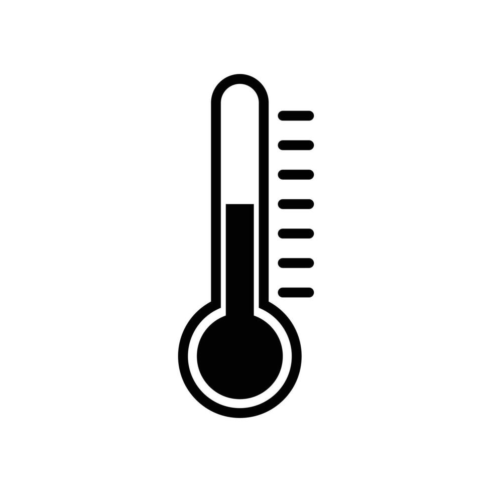 Thermometer Icon Design Template vector