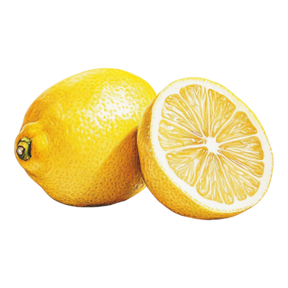 Lemon a transparent Background png