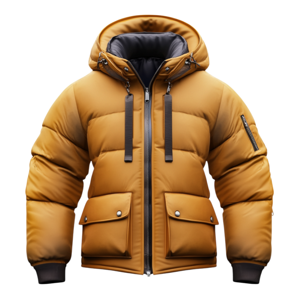 Winter Jacket Isolated Against transparent Background png