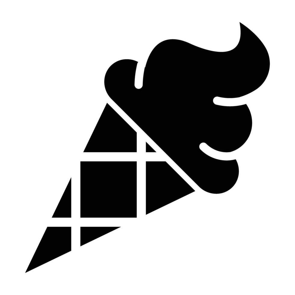Ice cream icon illustration vector