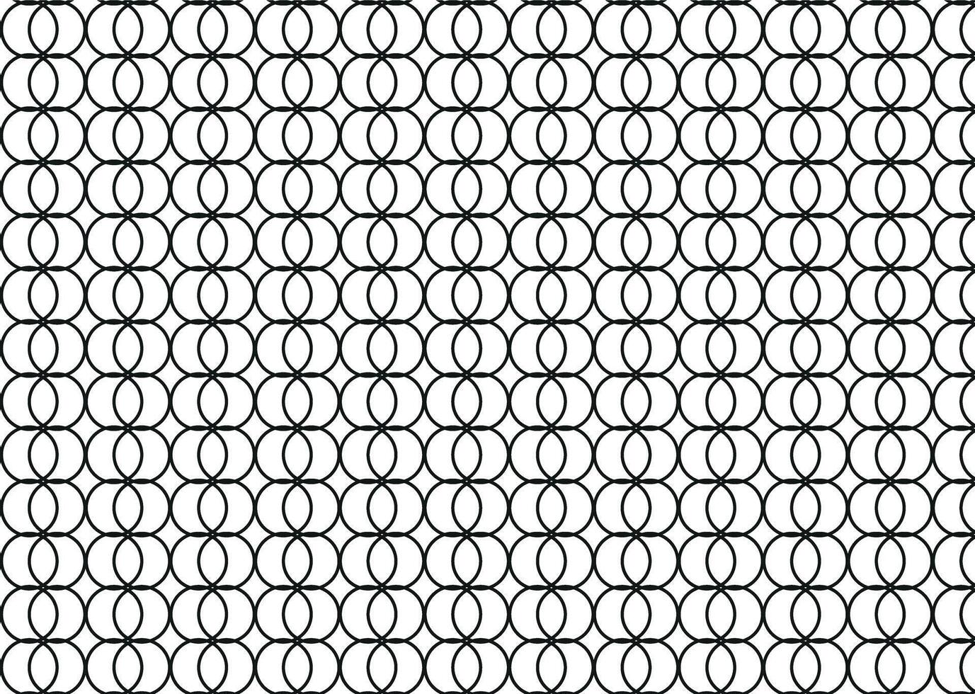 Interlocking Circles Pattern vector