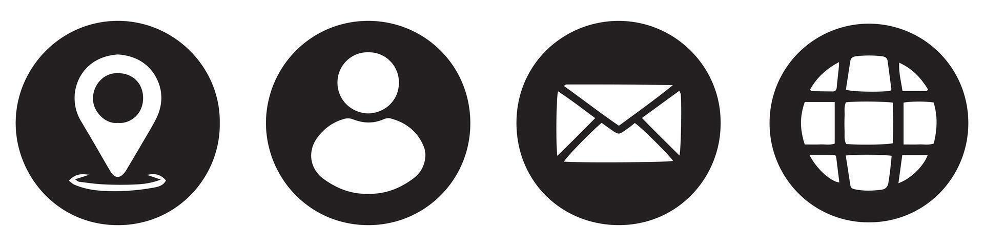 Business Card Icons illustration eps 10 vector