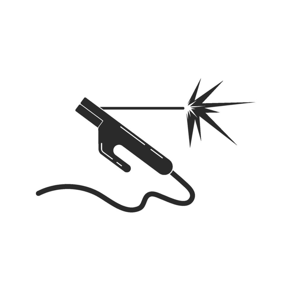welding icon illustration flat design vector