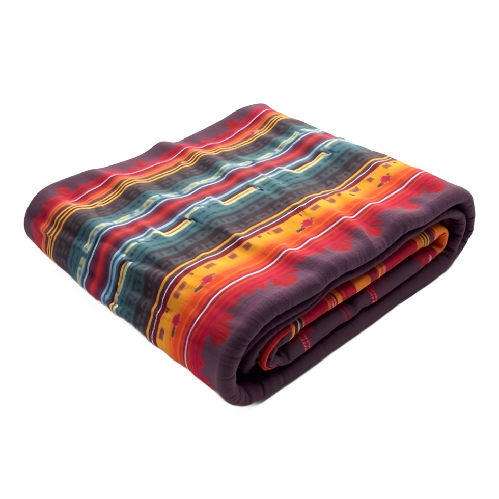 Southwest Pattern Throw Blanket Soft Cozy Navajo Design png