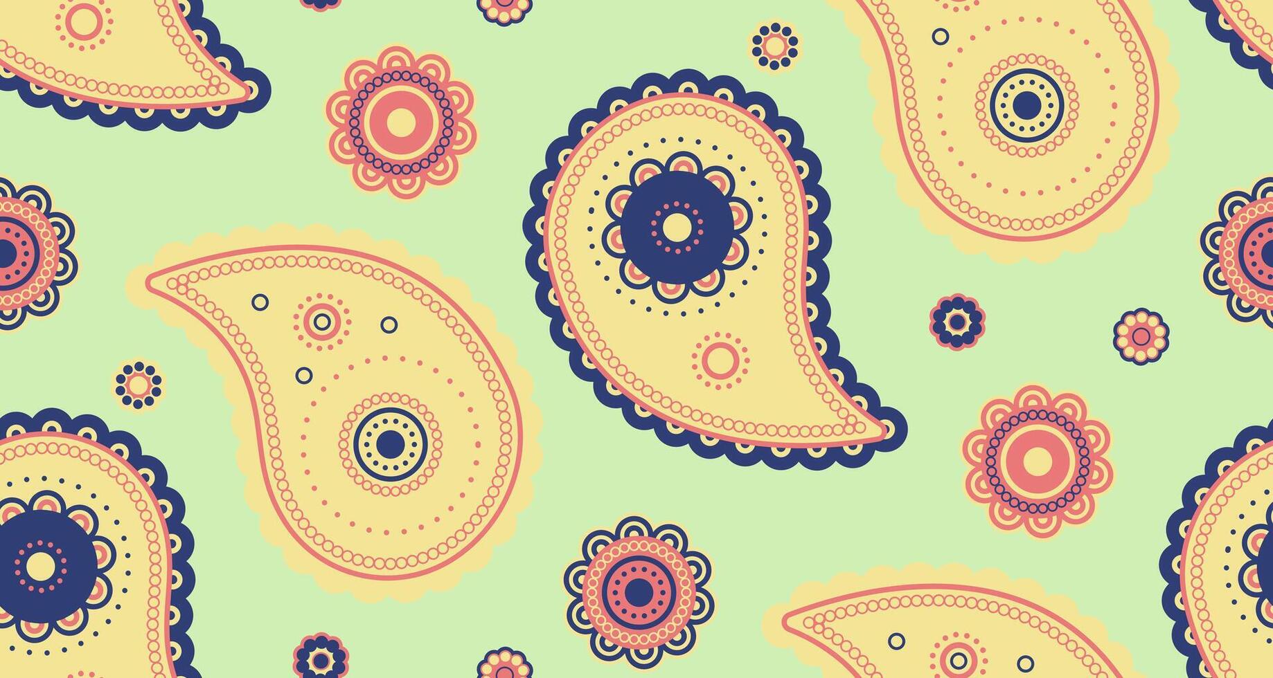 Paisley silk at floral rug. Pattern classical on awesome tile. Arabic vitality a romantic royalty. vector