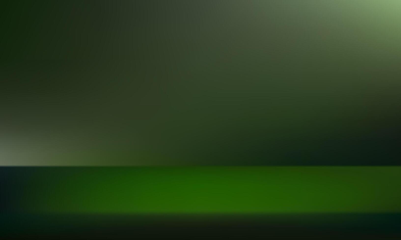 Empty dark green studio background. Space for selling products on the website. illustration. vector