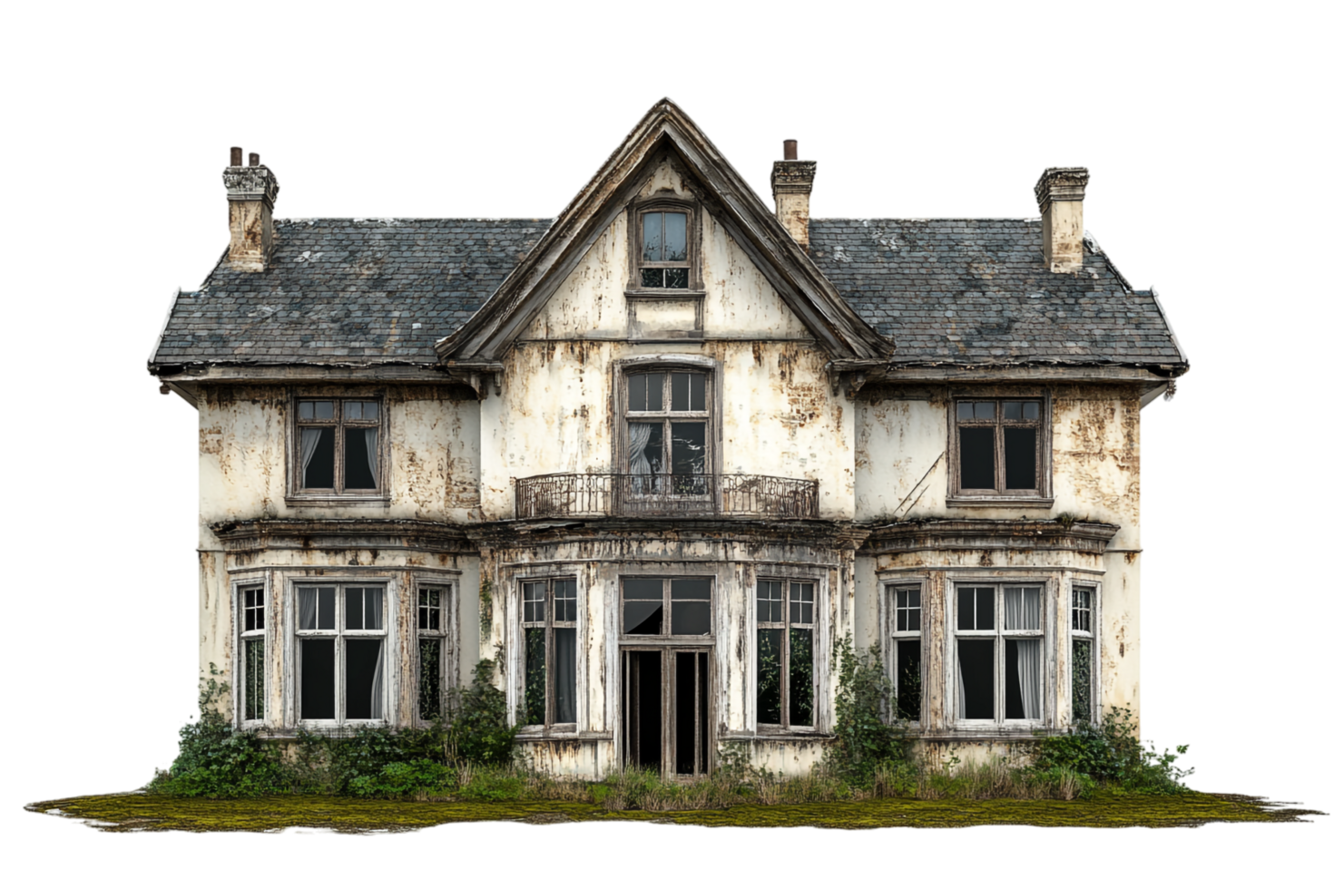 manor house is depicted against a transparent background png