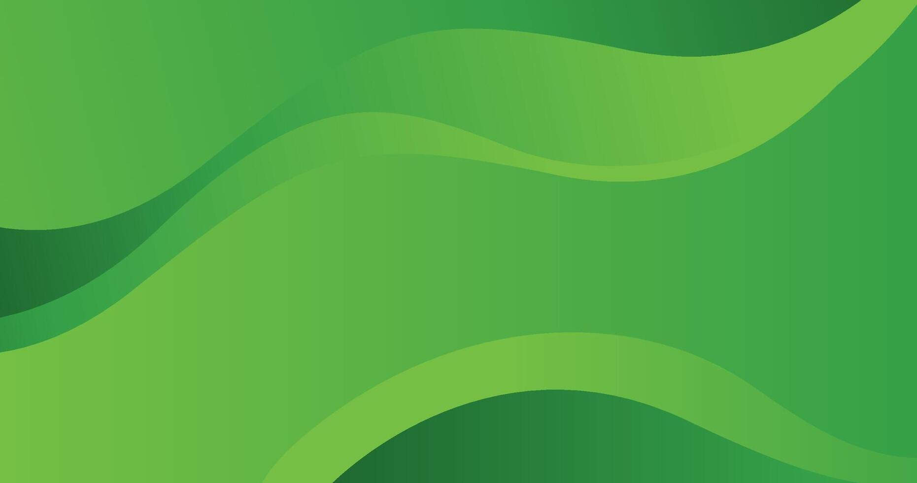 a green banner background vector