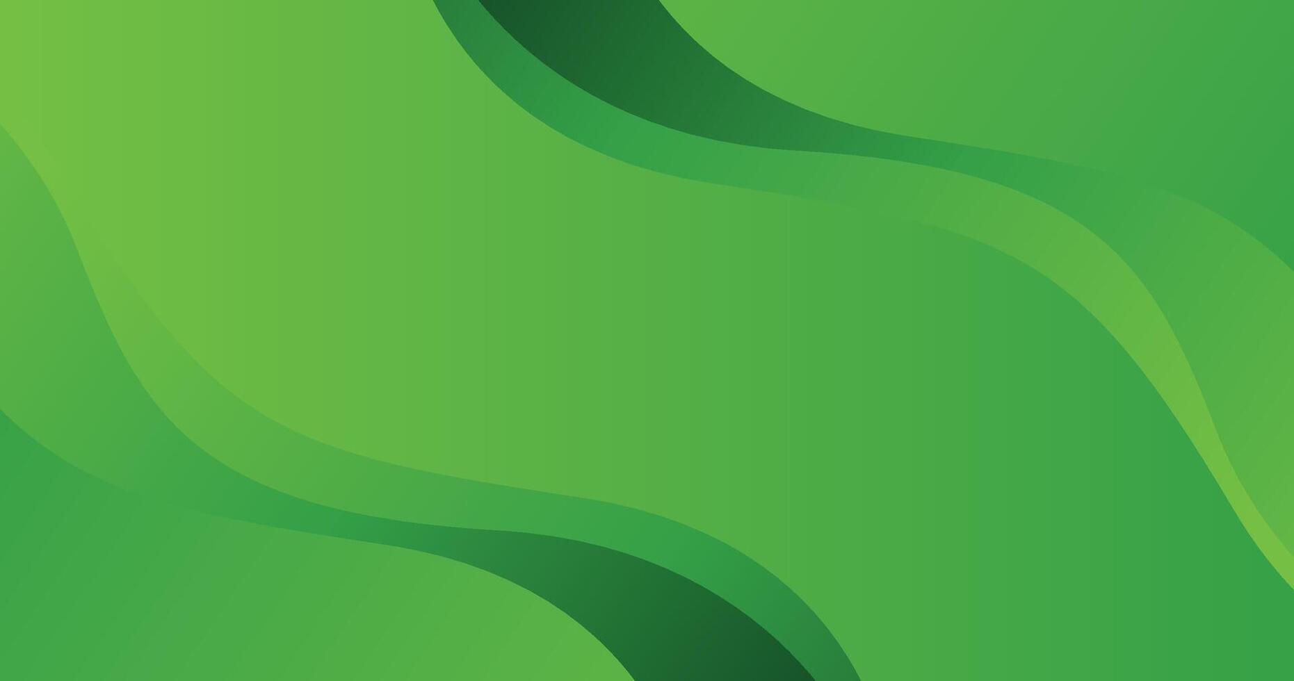 a green modern background vector