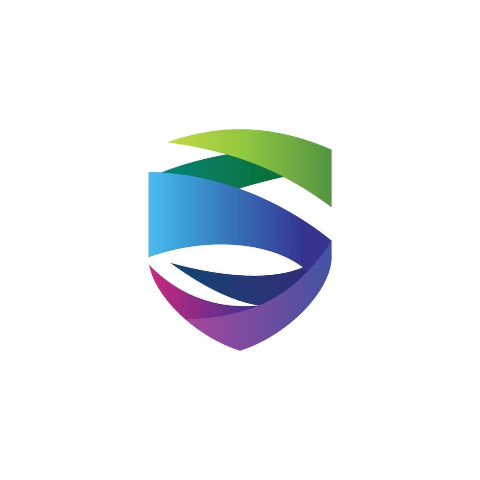 abstract shield design. vector