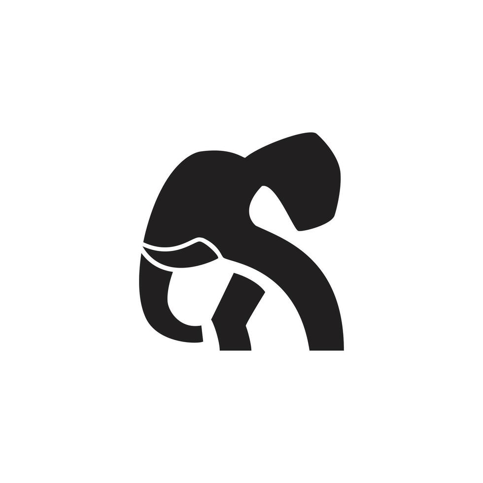 silhouette of an elephant vector