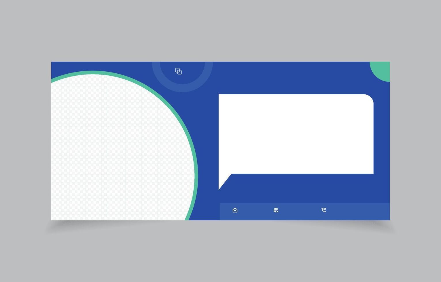 banner template 1920x900 pixels for website social media promotion business and company vector