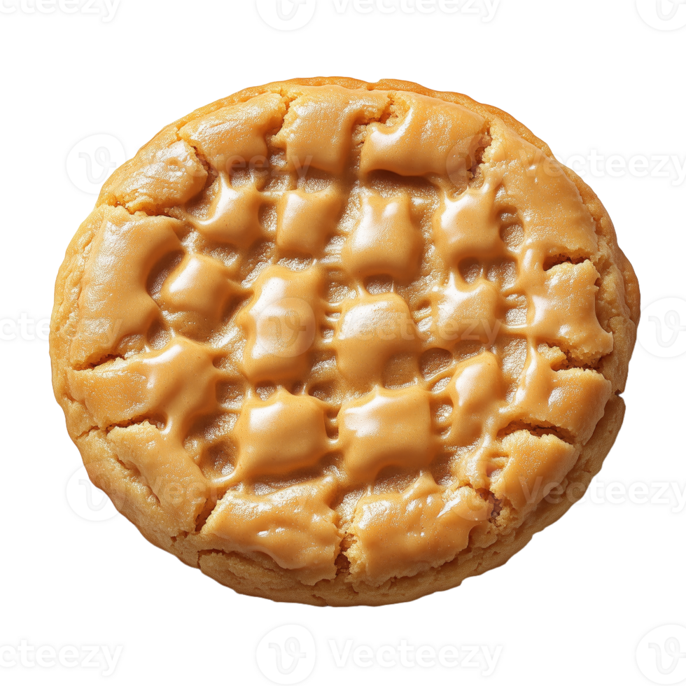 Delicious Peanut Butter Cookie with a Soft and Crispy Texture png