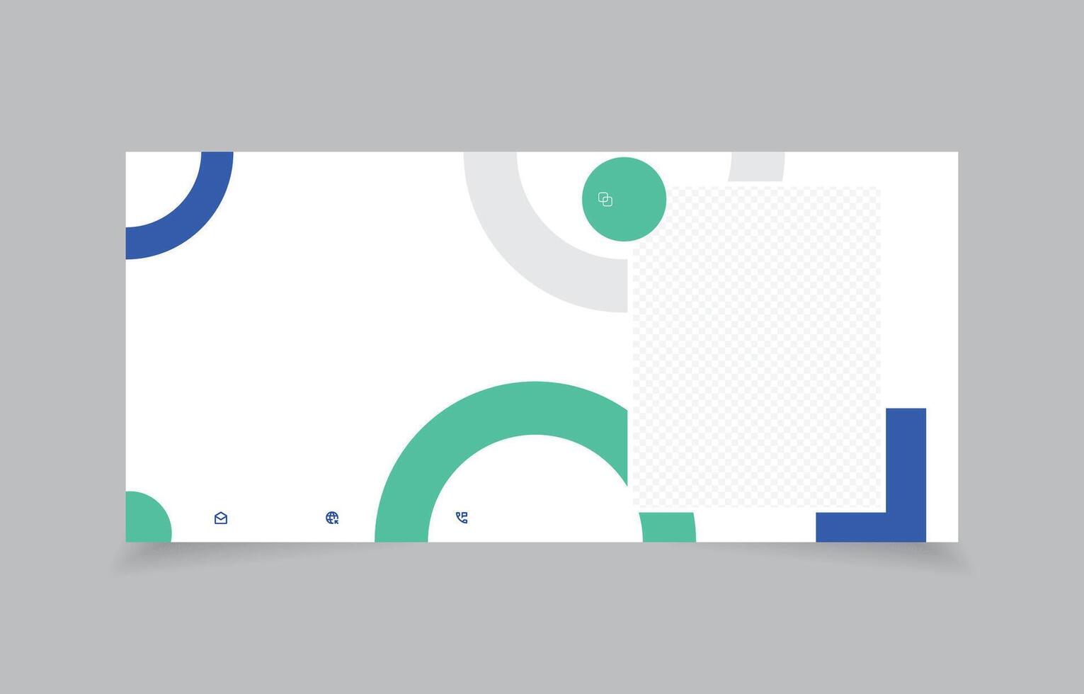 banner template design for social media and website promo vector