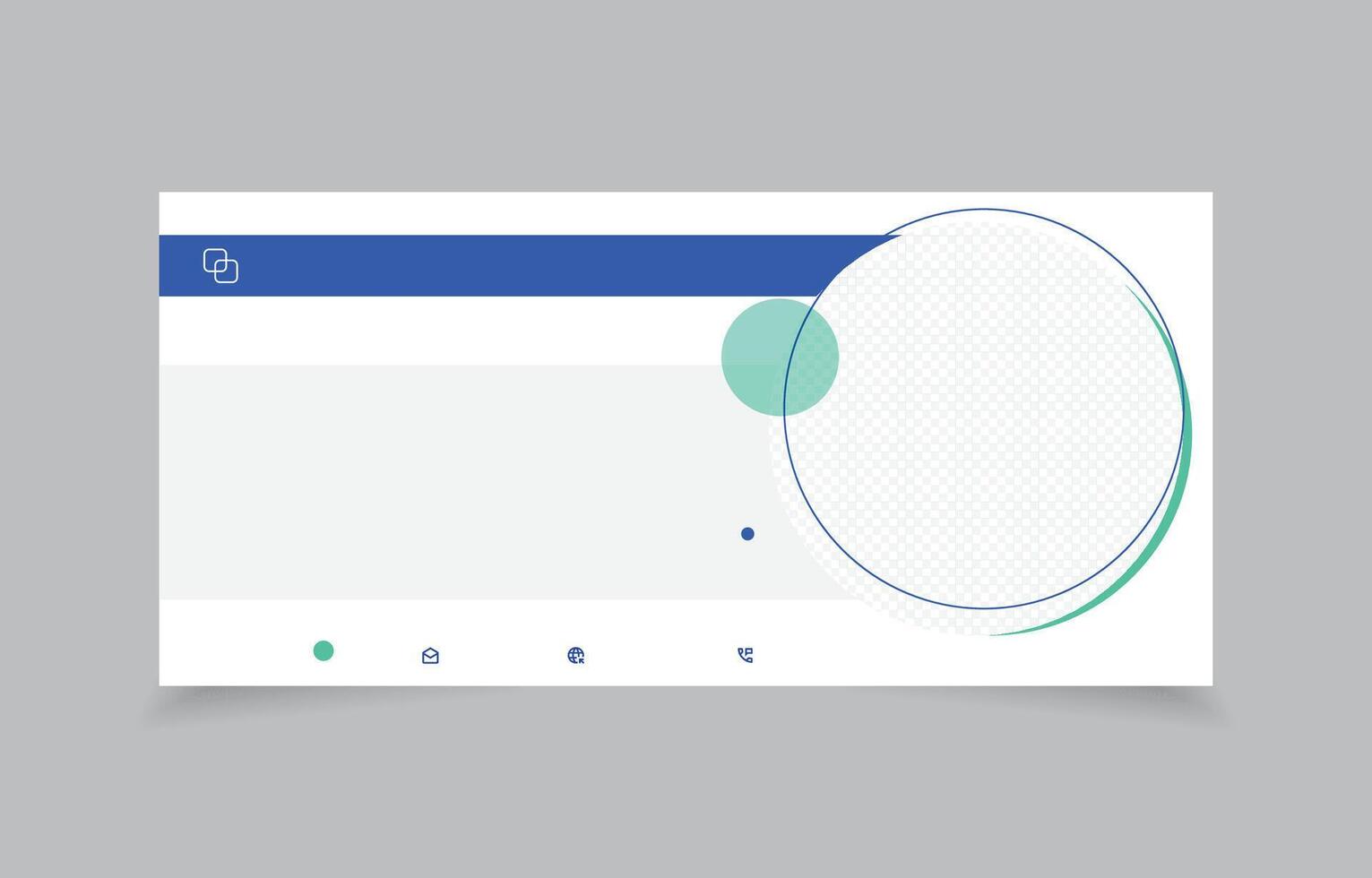 website banner design template for promotion vector