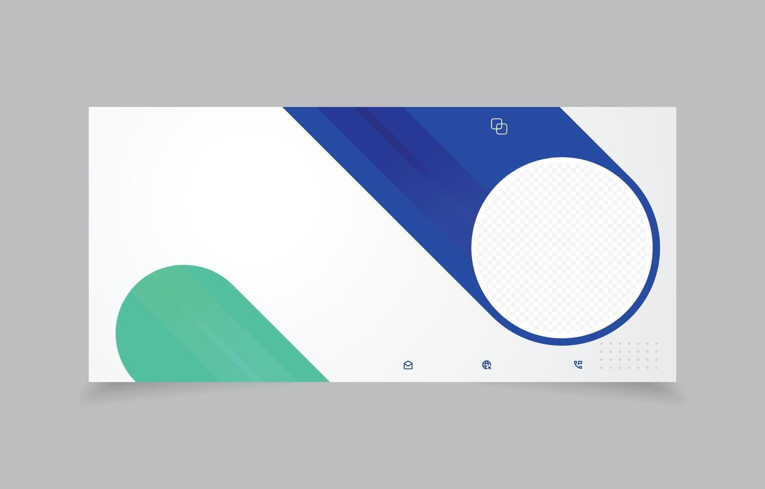 banner design minimalist for website social media vector
