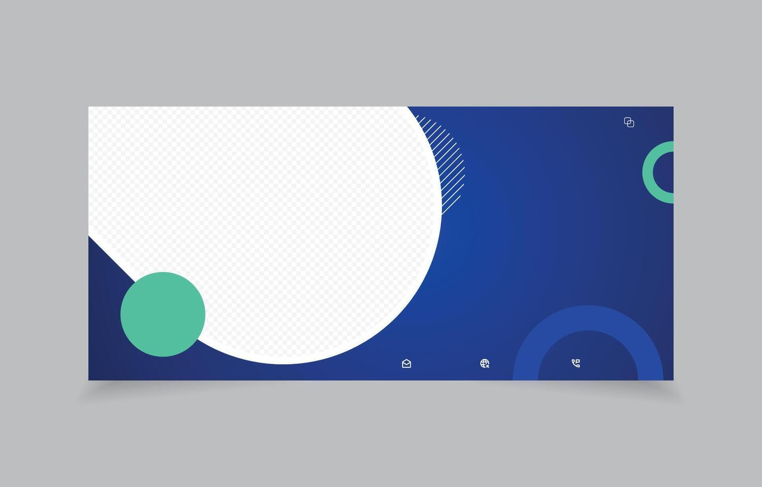 banner template 1920x900 background design vector