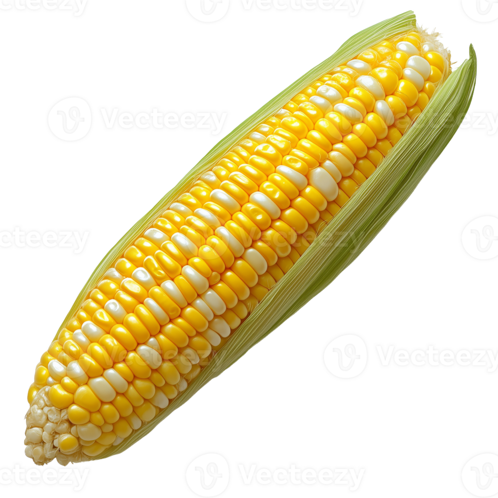 Fresh Yellow Corn on the Cob for Healthy Summer Meals png