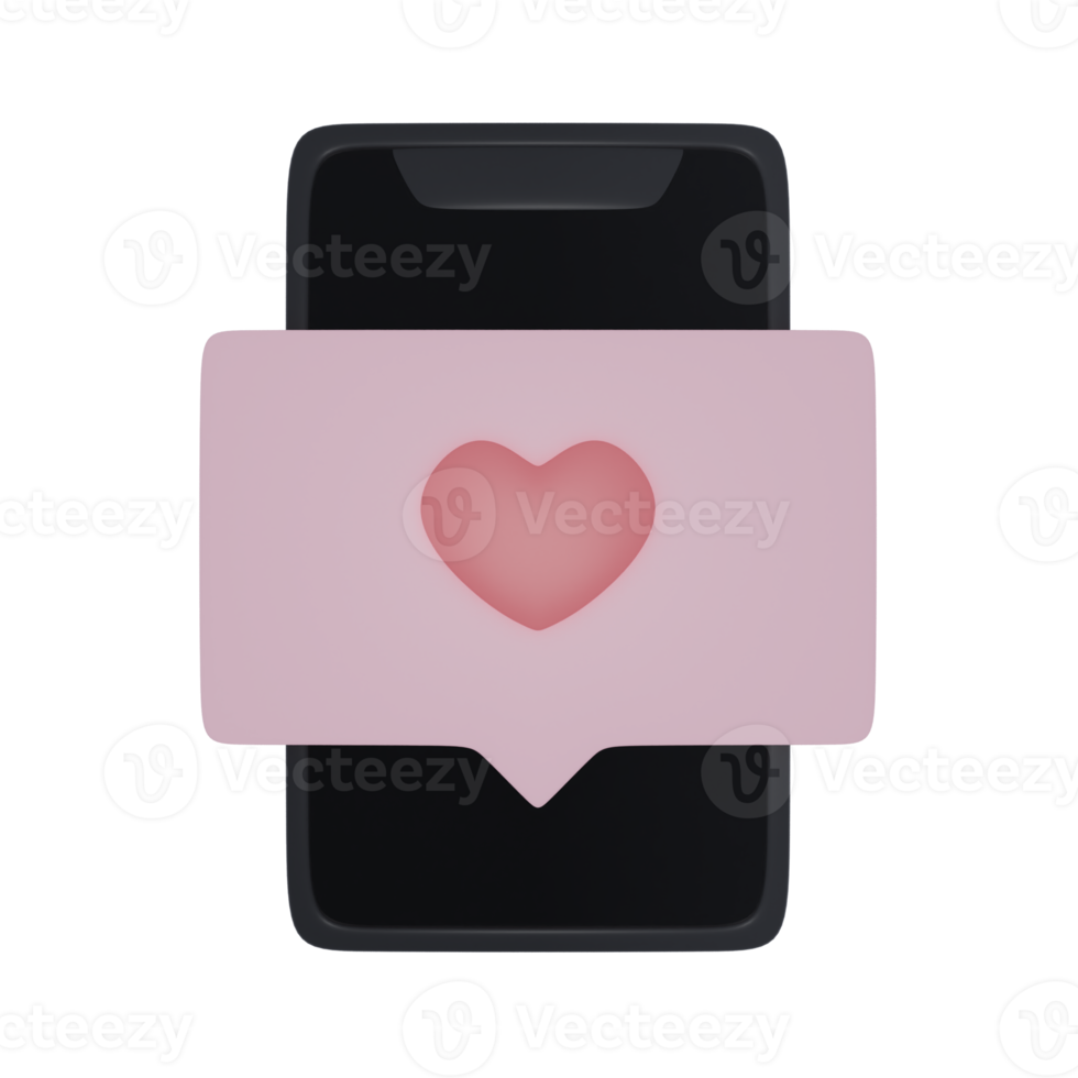 Notification A love message png