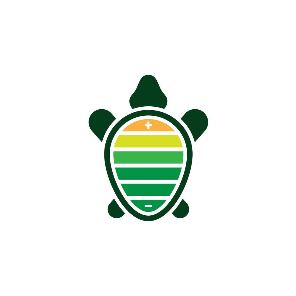turtle with a shell vector