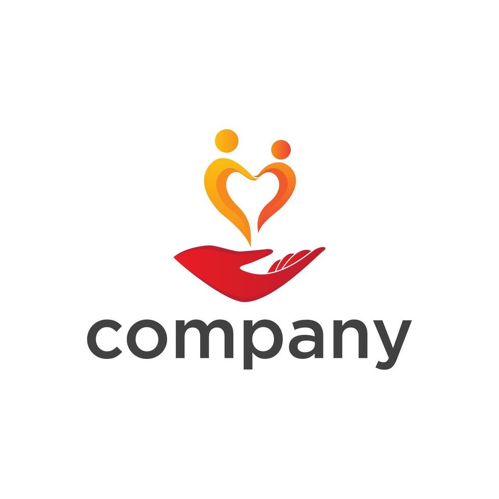 Community people care vector