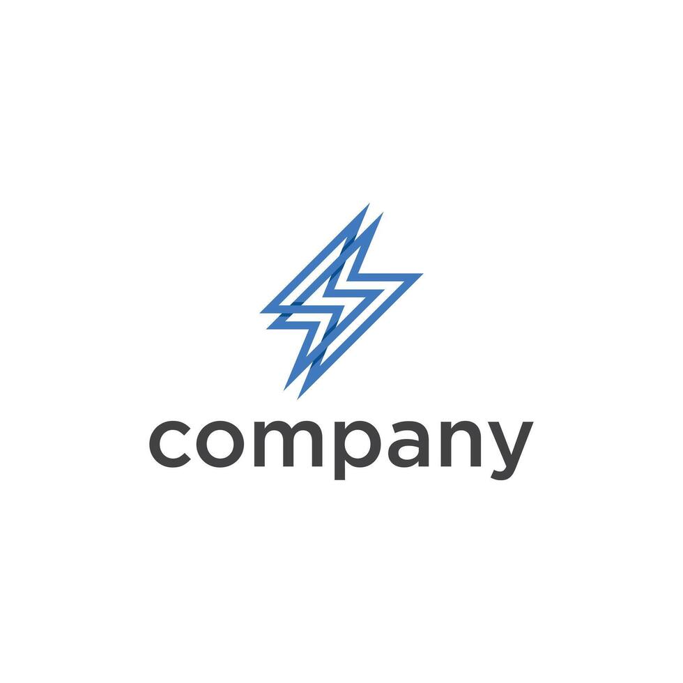 Power energy symbol vector