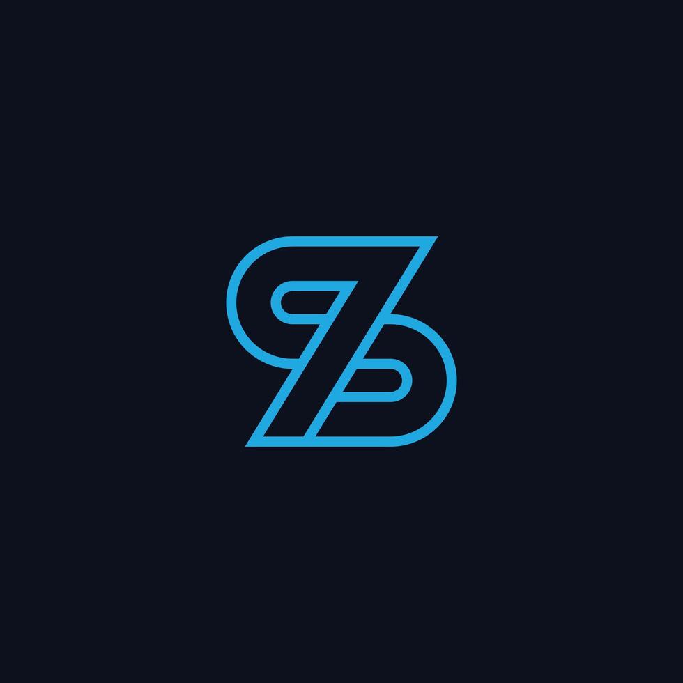 intertwined in a sleek vector
