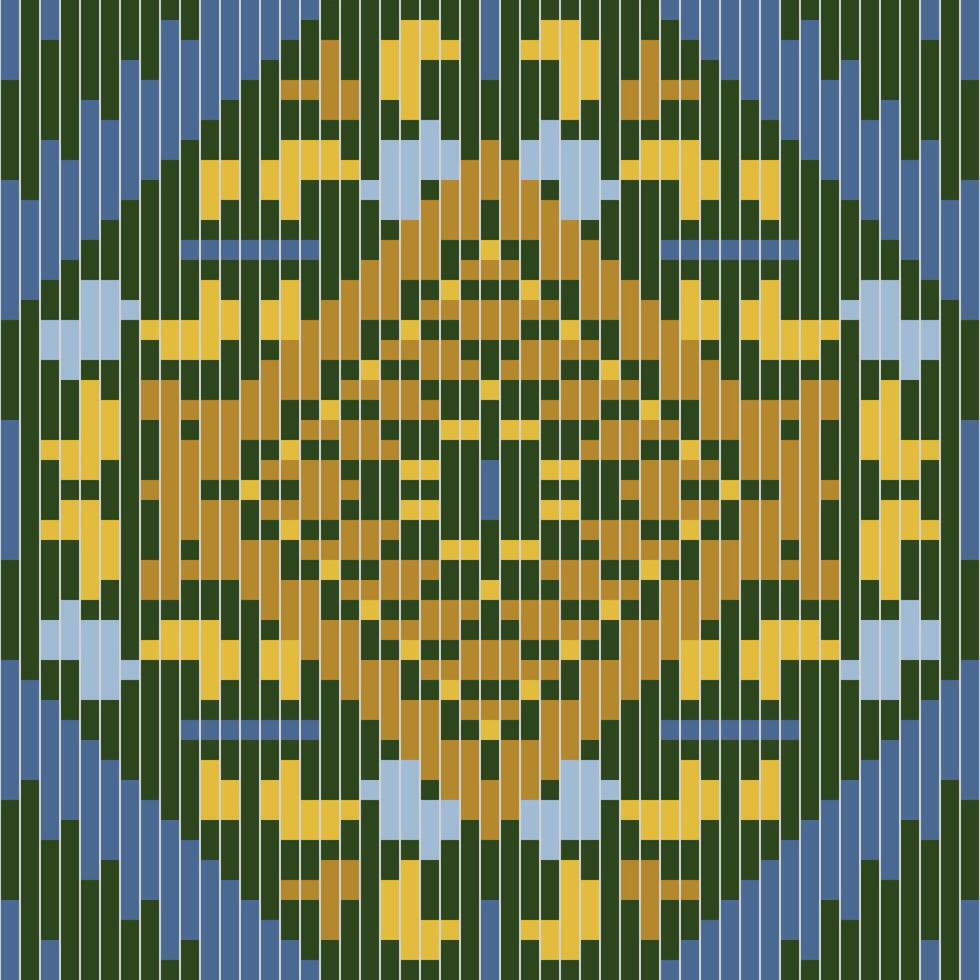 Printing Industry Arabic Paper Patternfolk Embroidery, Aztec Geometric Ornament Print. Design for Carpet, Wallpaper, Clothing, Wrapping, Fabric vector