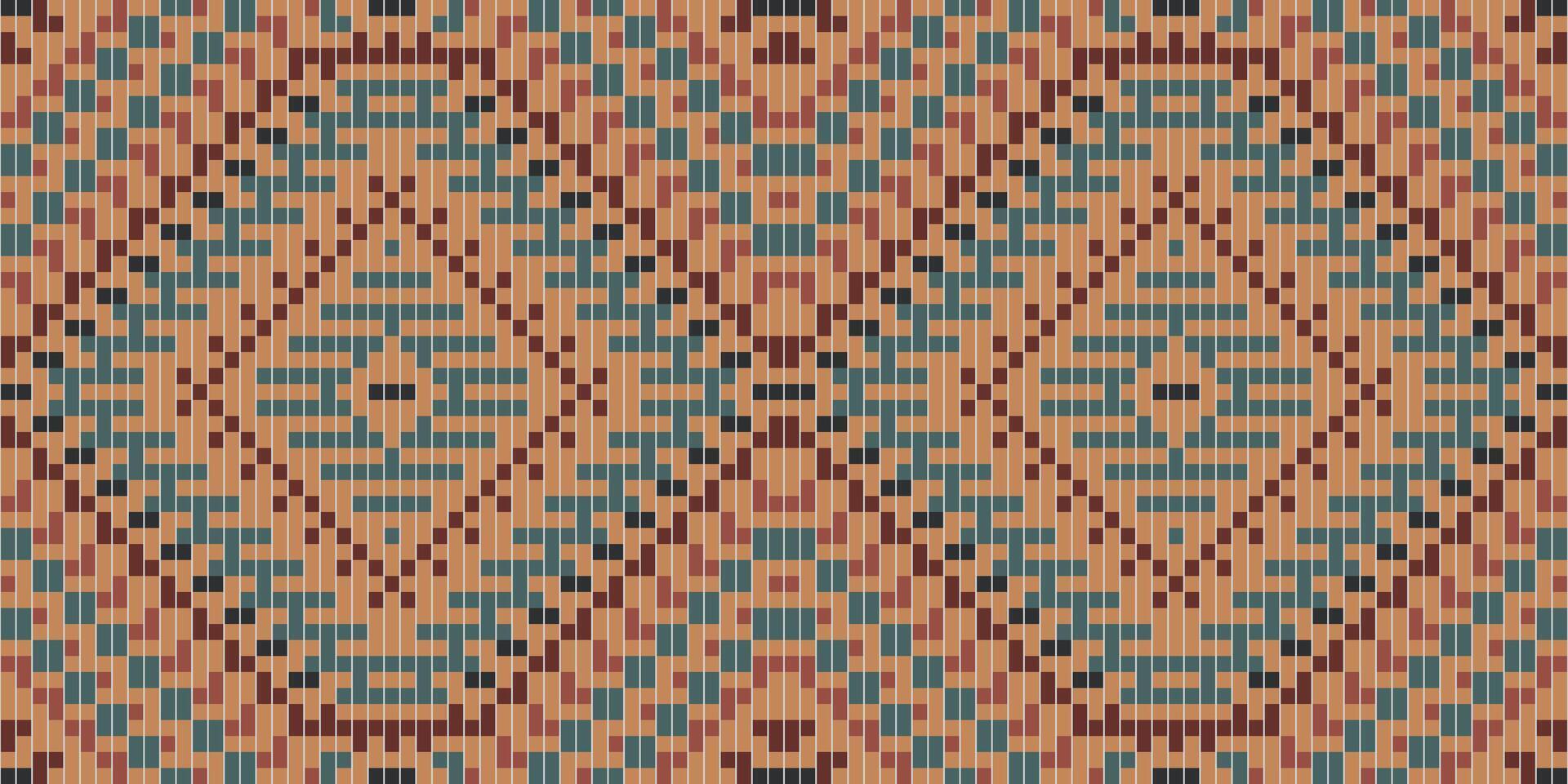 Scandinavian Arabic Carpet Patternfolk Embroidery, Aztec Geometric Ornament Print. Design for Carpet, Wallpaper, Clothing, Wrapping, Fabric vector