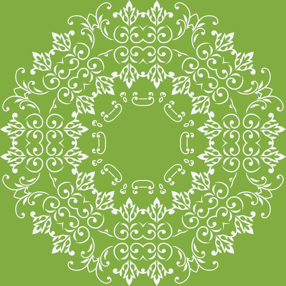 Damask Fabric Fabric Design Islamic Pattern Wallpaper Folk Embroidery, Aztec Ornament Print. Design for Carpet, Wallpaper, Clothing, Wrapping, Fabric vector