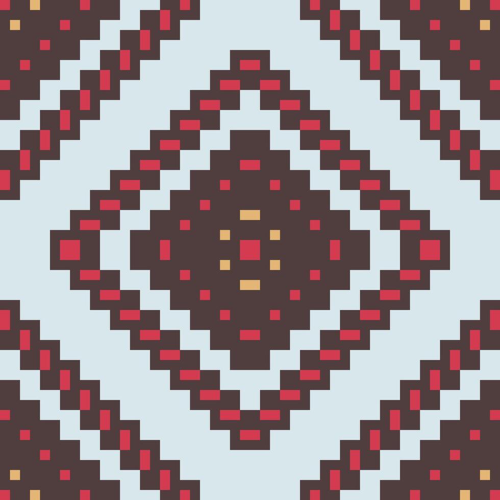 Stripes Background Geometric Pattern Drawingfolk Embroidery, Aztec Geometric Ornament Print. Design for Carpet, Wallpaper, Clothing, Wrapping, Fabric vector