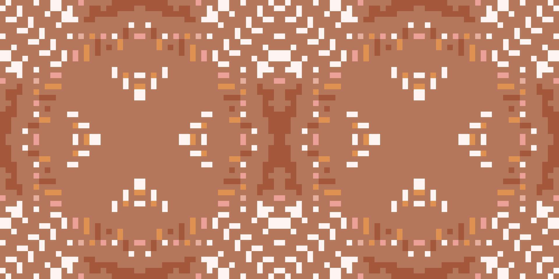 Native Patterns Abstract Geometric Patternfolk Embroidery, Aztec Geometric Ornament Print. Design for Carpet, Wallpaper, Clothing, Wrapping, Fabric vector