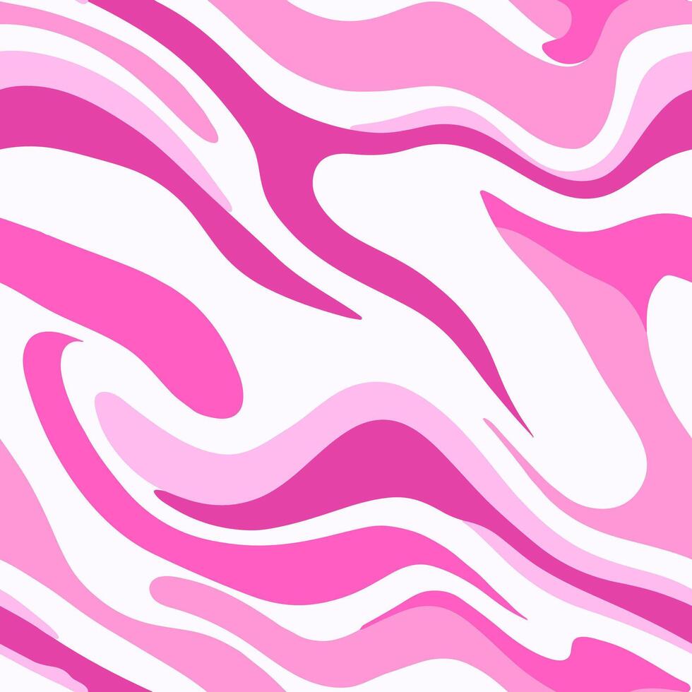 A pink and white background with wavy lines vector
