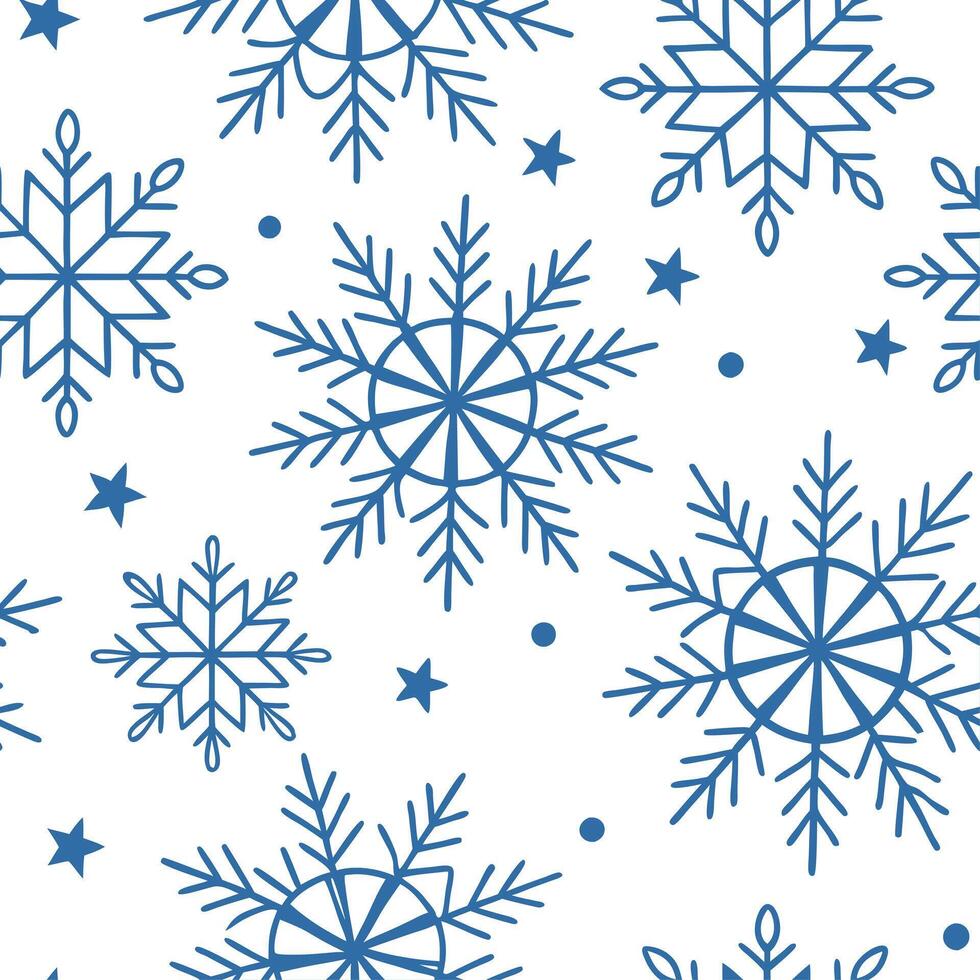 Winter snow seamless pattern with sparkling ice crystals soft snowflakes and frosty patterns for a magical winter look concept as Magical winter snow pattern with sparkling ice cry Clean Set 2 vector