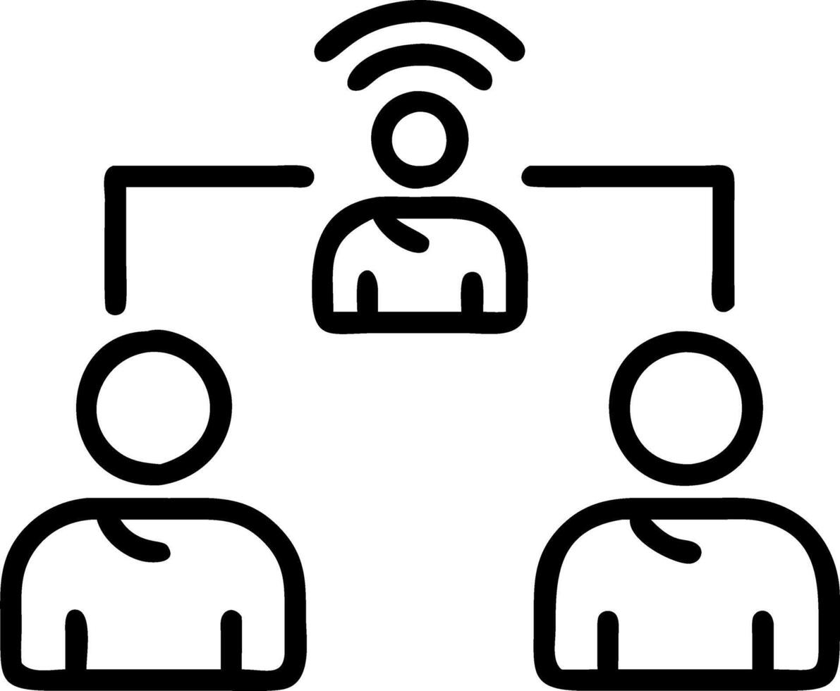 business smart working with online conference meeting concept and business team working from anywhere with internet wireless technology concept as Business team collab Clean vector