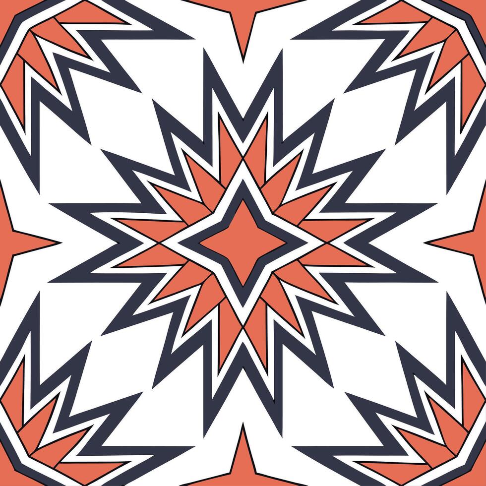 Tribal patterns seamless design with angular shapes and bold colors for a sharp modern tribal aesthetic concept as Angular tribal patterns with bold colors offering a sharp modern Clean Set 2 vector