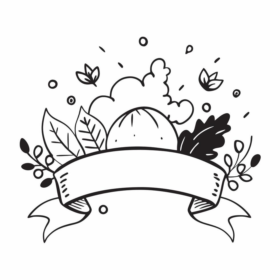 Thanksgiving Cornucopia Border with Grapes and Harvest Time Wording concept as A vibrant border frame featuring a cornucopia overflowing with grapes vegetables and autumn leaves T Clean Set 8 vector