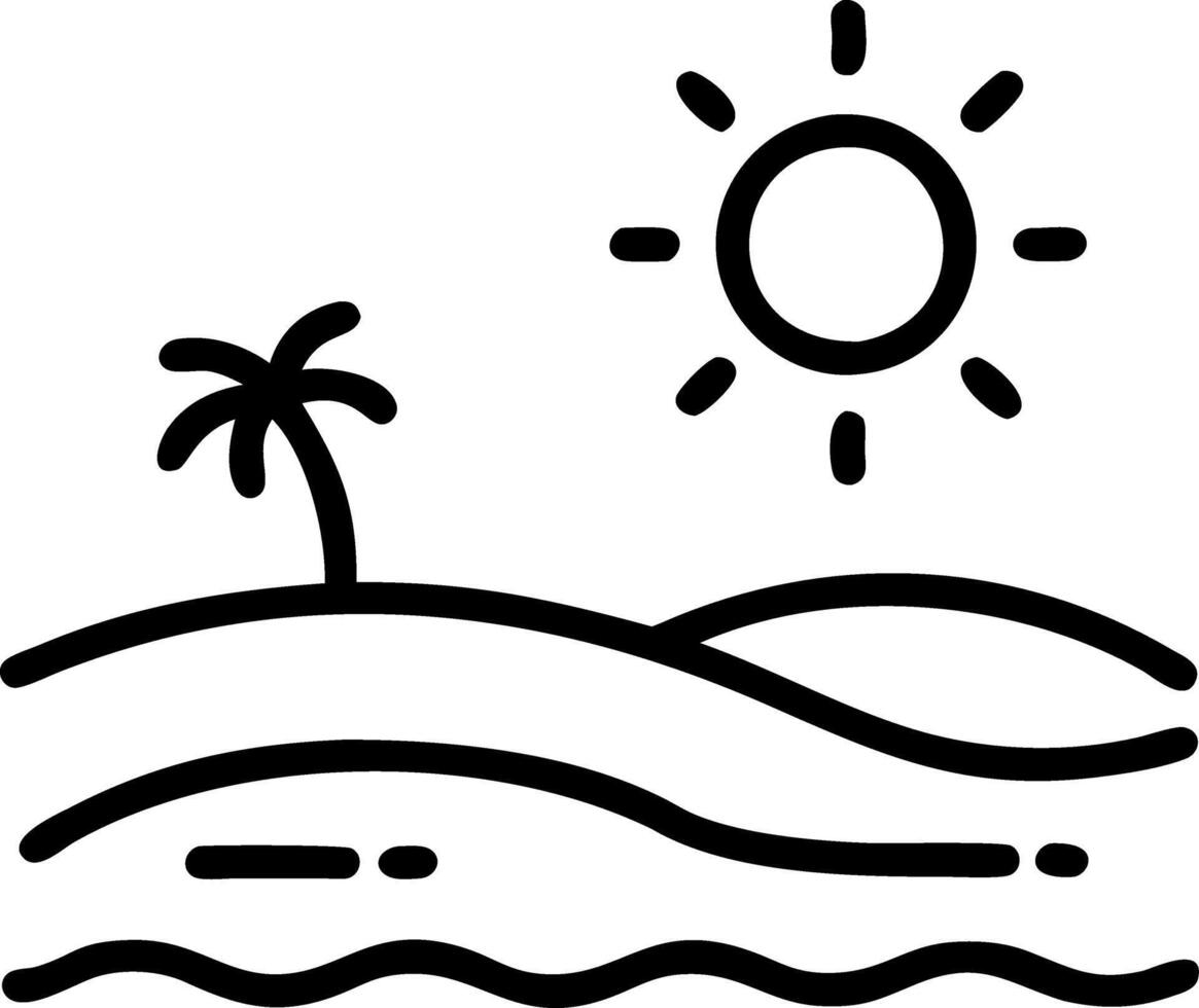 Summer tropical sand beach with bokeh sunlight on sea background offers serene visuals for travel and vacation promotions concept as Highlights tropical relaxation and summer adve Clean vector