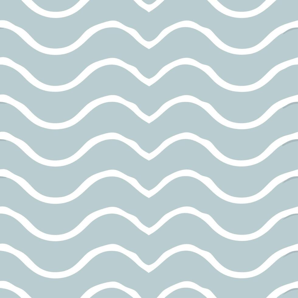 Subtle summer waves seamless pattern with soft undulating lines and muted tones for a peaceful coastal effect concept as Peaceful coastal waves pattern with soft undulating lines a Clean Set 2 vector
