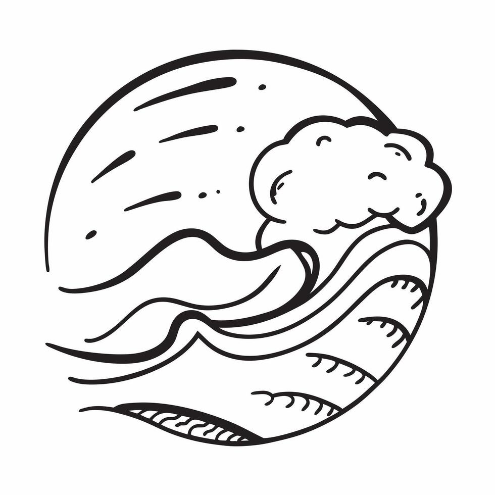 Subtle summer waves seamless pattern with soft undulating lines and muted tones for a peaceful coastal effect concept as Peaceful coastal waves pattern with soft undulating lines a Clean vector