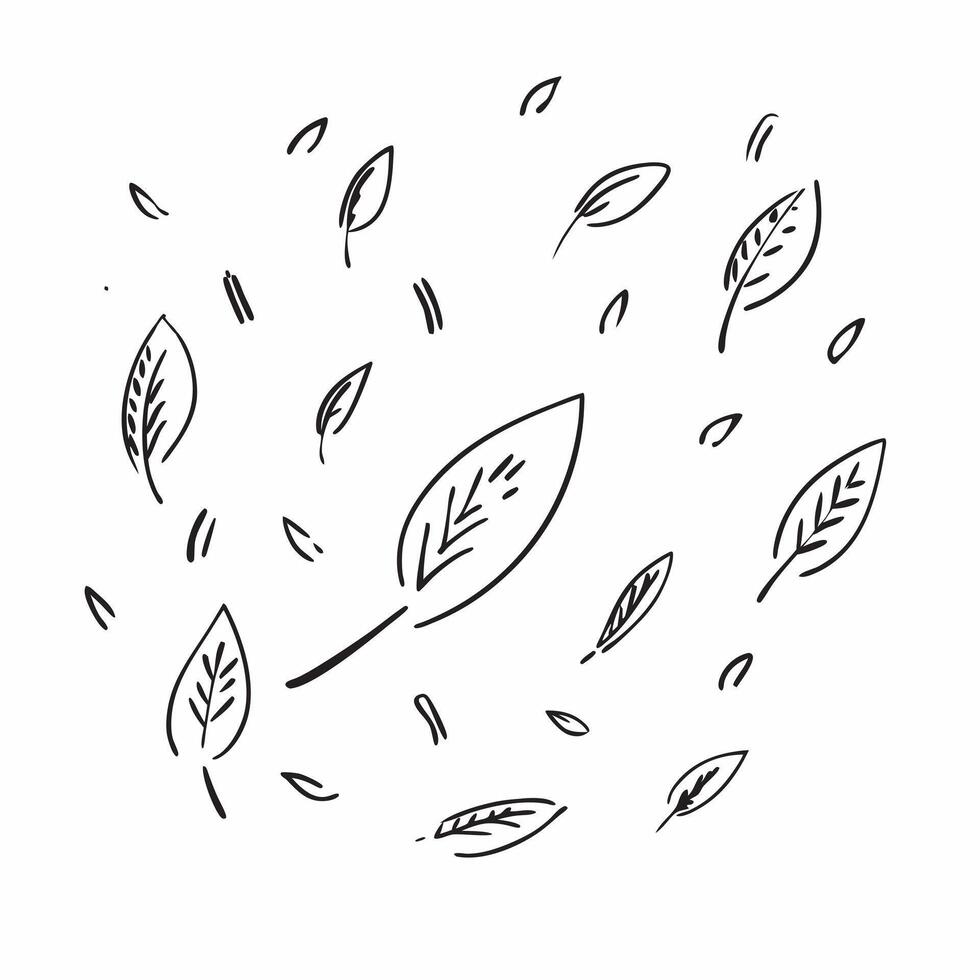 Spring leaves seamless pattern with scattered leaves and subtle color transitions for a natural organic aesthetic concept as Natural spring leaves pattern with scattered leaves and Clean vector