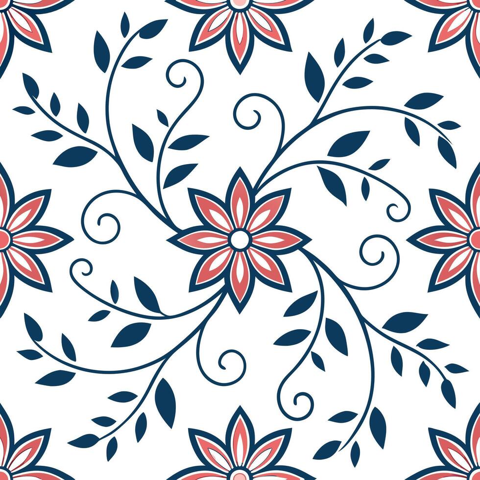 Retro geometric seamless tile pattern intricate line art on white background ideal for contemporary designs concept as Creating seamless tile with retro geometric patterns and intr Clean Set 4 vector